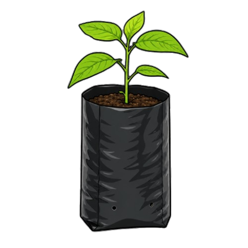 polythene nursery bags